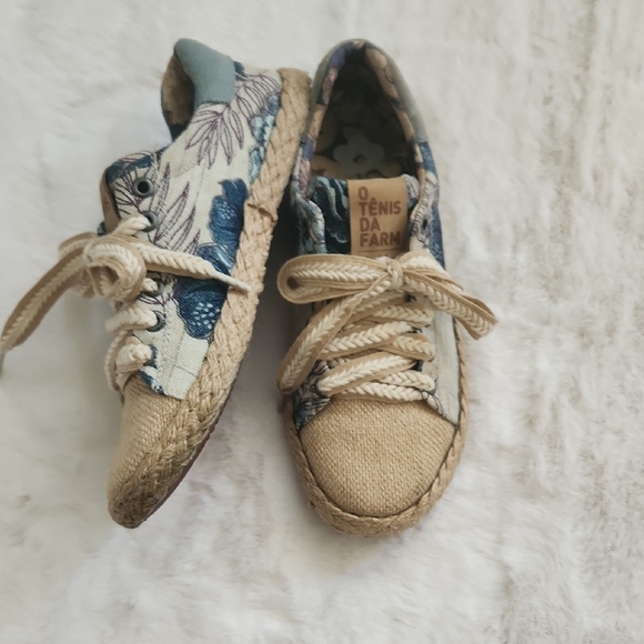 FARM Rio Shoes - FARM rio Floral Canvas Espadrille Sneakers